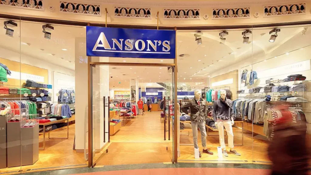 Shopfront ANSON’S