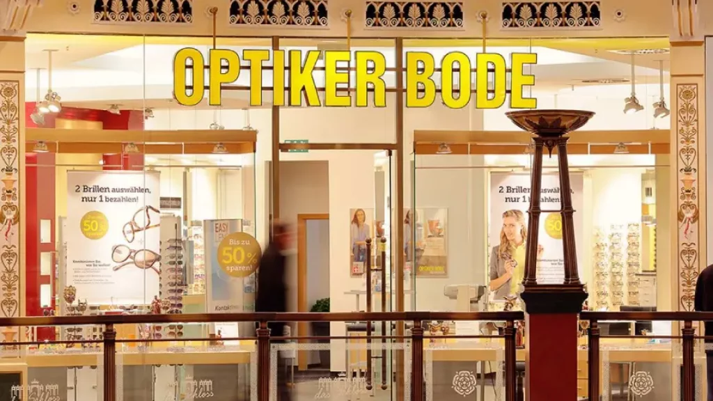 Shopfront Optiker Bode