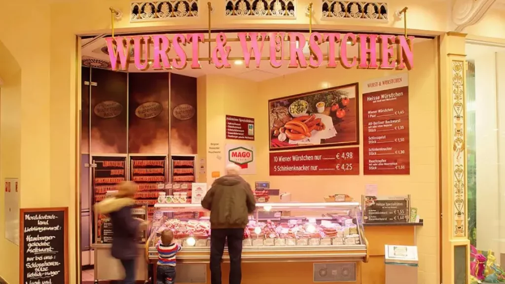 Shopfront Wurst & Würstchen