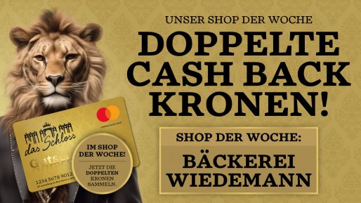 Cash Back Shop der Woche Bäckerei Wiedemann
