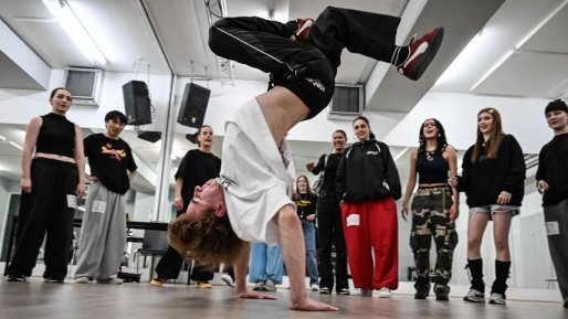 Flying Steps im Schloss