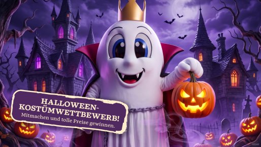 Halloweenkostüm-Gewinnspiel
