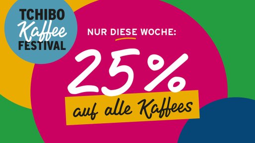 Auf unser Röstkaffeesortiment erhaltet ihr 25% Rabatt