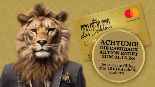 Unsere Cashback Aktion endet am 31.12.2026! Unsere Cashback Aktion endet am 31.12.2026!