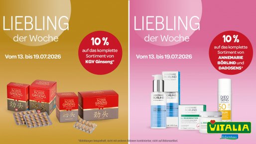 Liebling der Woche Liebling der Woche